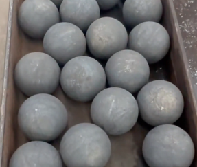 The Production Of Flawless 3 Inch Grinding Ball.